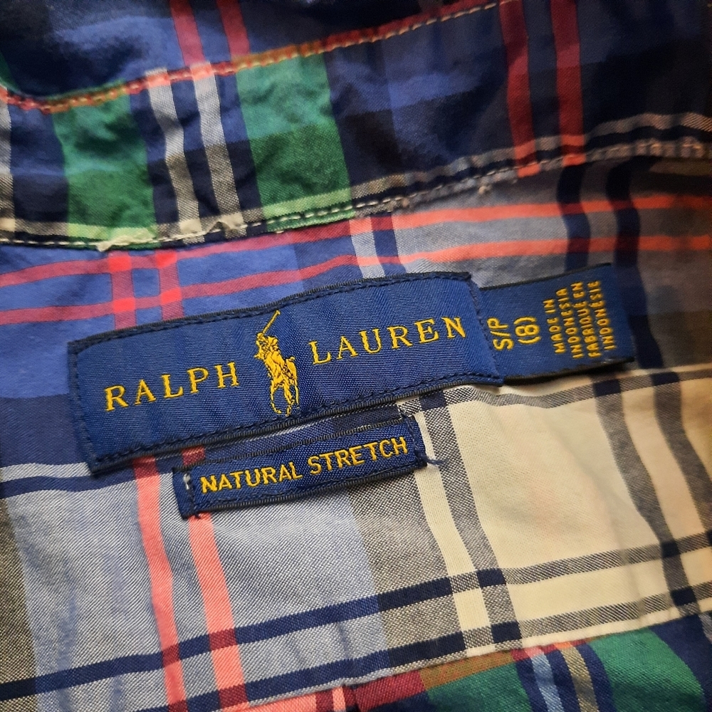 Ralph Lauren Plaid Button Down - Picture 3 of 4